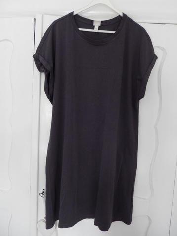 * H&M antraciet grijs / donker grijze t-shirt jurk maat XL * beschikbaar voor biedingen