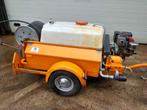Rior hogedrukreiniger met benzine motor op aanhanger, Benzine, Gebruikt, Hogedrukreiniger, Briggs & stratton