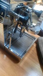 ECM Giotto te koop geheel in chroom b38x41dx41h., Witgoed en Apparatuur, Koffiezetapparaten, Ophalen of Verzenden, Gebruikt