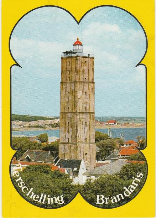 TERSCHELLING West Terschelling Vuurtoren Brandaris, Verzamelen, Ansichtkaarten | Nederland, Gelopen, Waddeneilanden, 1960 tot 1980