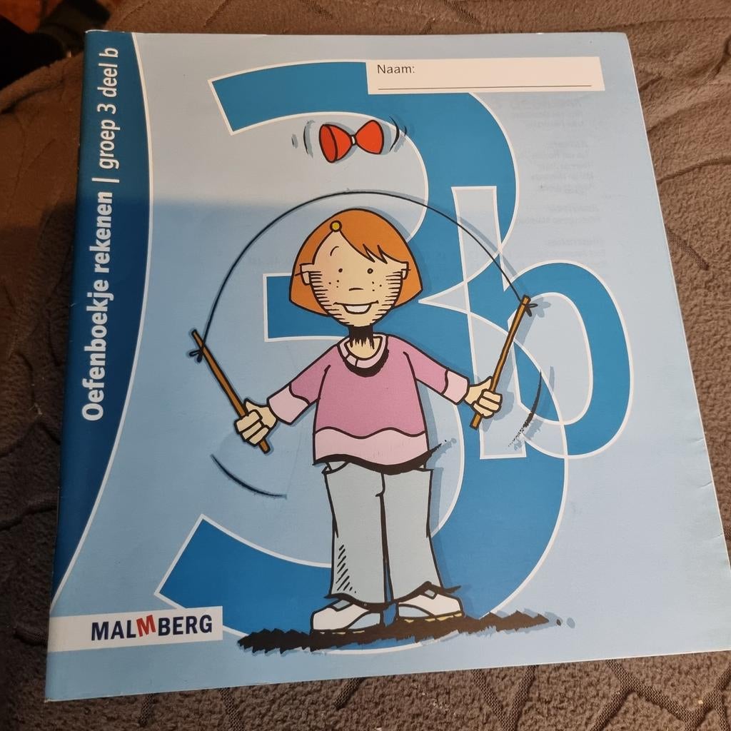 Groep 3 Oefenboekje Rekenen  Deel B - Malmberg, Boeken, Ophalen of Verzenden, Nieuw