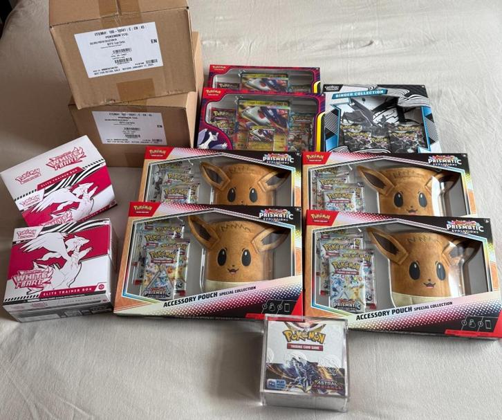 Pokemon: Booster Box, Elite Trainer Box, Prismatic en meer, Hobby en Vrije tijd, Verzamelkaartspellen | Pokémon, Nieuw, Boosterbox