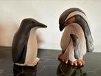 Aardewerk handgemaakte  Pinguïns beeldjes  9/8 cm, Verzamelen, Beelden en Beeldjes, Ophalen of Verzenden, Dier