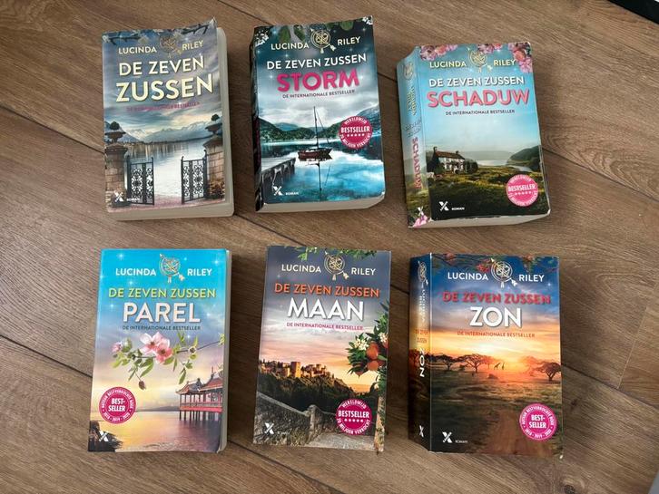 Lucinda Riley - De Zeven Zussen (eerste 6 delen), Boeken, Romans, Gelezen, Ophalen
