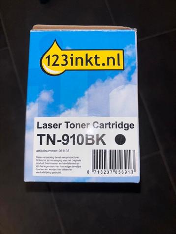 Nieuwe 123inkt TN-910BK Toner Cartridge beschikbaar voor biedingen