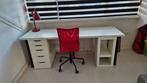 2 meter lang bureau evt met stoel, Huis en Inrichting, Bureaus, Ophalen, Zo goed als nieuw