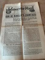 Krant NSB 1942 (3), Ophalen of Verzenden, Nederland, Embleem of Badge