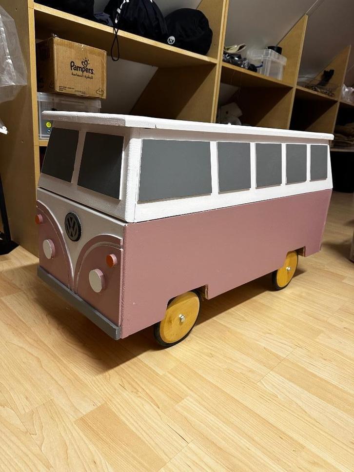 Speelgoed-/opbergkist Volkswagen T2 bus, Kinderen en Baby's, Kinderkamer | Inrichting en Decoratie, Zo goed als nieuw, Overige typen