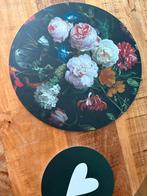 Muurcirkels bloemen en hart, Huis en Inrichting, Ophalen of Verzenden, Zo goed als nieuw, Overig