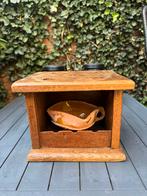 Antieke Houten Voetenstoof, Antiek en Kunst, Ophalen of Verzenden