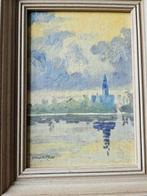 Schilderij Amstelveense kunstenaar Frang G Pfister, Ophalen