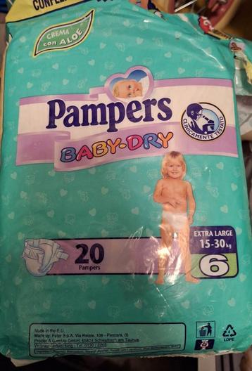 Vintage Pampers baby dry size 6  beschikbaar voor biedingen