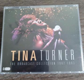 CD box 4 cds TINA TURNER the broadcast collection 62-93 beschikbaar voor biedingen