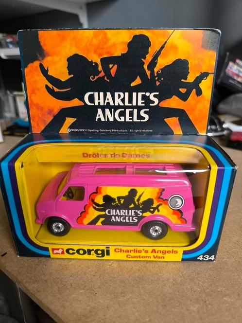 Corgi Charlie s Angels Custom Van, Hobby en Vrije tijd, Modelauto's | 1:43, Zo goed als nieuw, Corgi, Ophalen of Verzenden