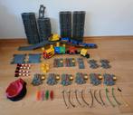 Grote duplo trein: extra rails, wissels 2x trein locomotief, Ophalen of Verzenden, Duplo
