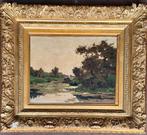Polderlandschap door HB v Horssen, Antiek en Kunst, Ophalen of Verzenden