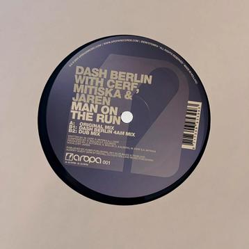 Dash Berlin & Cerf/Mitiska/Jaren – Man On The Run, Aropa 001 beschikbaar voor biedingen