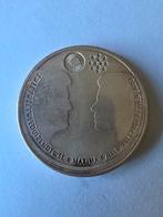 Zilveren herdenkingsmunt Beatrix & Willem-Alexander 10 euro, Ophalen of Verzenden, Overige typen