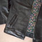 Zwarte stoere heren vintage jas  - zwart maat 54., Maat 52/54 (L), Zwart, Ophalen of Verzenden, Limbach Amsterdam