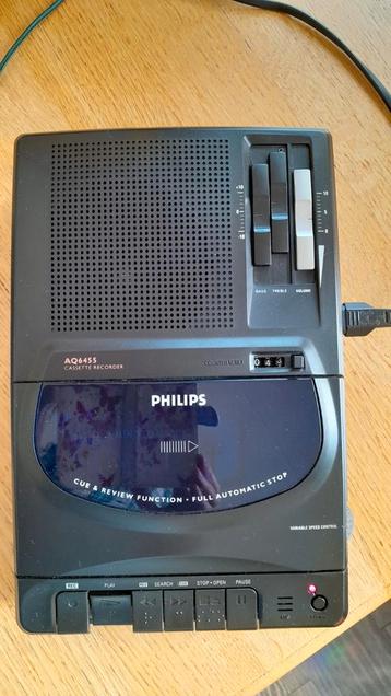 Philips AQ-6455 cassetterecorder beschikbaar voor biedingen