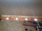 Houten rustieke plafonlamp, Huis en Inrichting, Ophalen, Nieuw, Hout, Rustiek