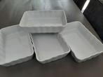 4 lasagne oven schaaltjes, Ophalen, Keramiek, Effen, Schaal of Schalen