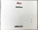 handleiding Leica R7, Audio, Tv en Foto, Spiegelreflex, Gebruikt, Ophalen of Verzenden, Leica