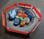 Beyblade Set (10 stuks) met Arena en 3 Launchers, Ophalen of Verzenden, Gebruikt, Jongen of Meisje