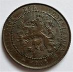 Nederland 2,5 cent 1906 unc.( 15 ), Euro's, Koningin Wilhelmina, Verzenden