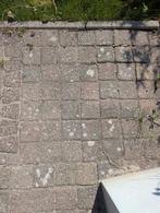 33m² Bestrating stenen 12x12cm, Ophalen, Gebruikt, Klinkers, 10 m² of meer