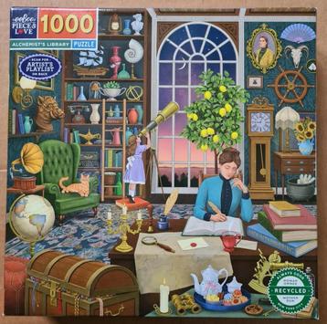 Eeboo puzzel : Alchemist's library  beschikbaar voor biedingen