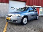 Opel Corsa 1.4 I 16V 3D 2003 Grijs, Auto's, Voorwielaandrijving, 4 cilinders, 1389 cc, Origineel Nederlands