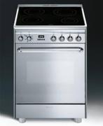 SMEG elektrisch fornuis met oven, Ophalen, Gebruikt, Hete lucht, 60 cm of meer