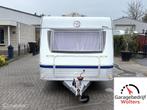 Tec 530 TDF voortent rondzit vastbed L keuken, Caravans en Kamperen, Caravans, T.E.C., Rondzit, 7 tot 8 meter, Bedrijf