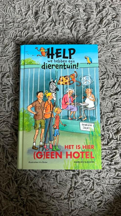 Marlies Slegers - Het is hier (g)een hotel!, Boeken, Kinderboeken | Jeugd | onder 10 jaar, Zo goed als nieuw, Ophalen of Verzenden