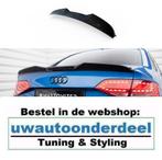 Maxton Design Audi A4 / S4 B8 S-Line 3D Achterklep Spoiler, Verzenden