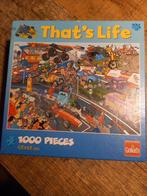 That's life legpuzzel 1000 stukjes - no 71425, Ophalen of Verzenden, 500 t/m 1500 stukjes, Zo goed als nieuw, Legpuzzel