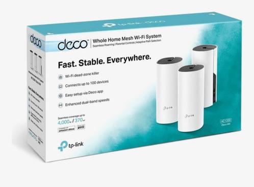 TP-Link Deco M4(3-pack), Computers en Software, WiFi-versterkers, Nieuw, Ophalen of Verzenden