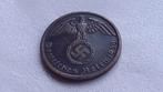 WO2 1 Reichspfennig 1939A nazi duitsland, Postzegels en Munten, Munten | Europa | Niet-Euromunten, Ophalen of Verzenden, Duitsland