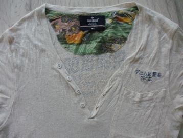 BLUE BLOOD t- shirt beige maat S beschikbaar voor biedingen