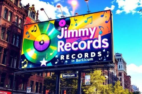Jimmy Records zaterdag 23 Augustus Aanwezig In Roermond, Cd's en Dvd's, Vinyl Singles, Gebruikt, Single, Overige genres, 7 inch
