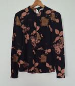 Zwart gebloemde blouse, Only, Zwart, Ophalen of Verzenden, Zo goed als nieuw