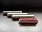Lima lokomotief met rijtuigen set, Gelijkstroom, Ophalen of Verzenden, Lima, Gebruikt