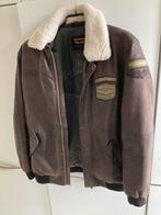 PME Legend leren jack - Boston Aviator., Kleding | Heren, Maat 48/50 (M), Ophalen of Verzenden, Bruin, Zo goed als nieuw