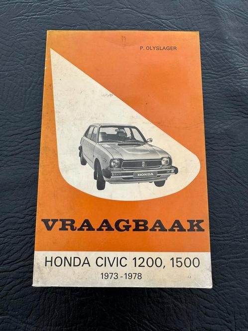 Handleiding boekje vraagbaak Honda Civic 1973 1978, Auto diversen, Handleidingen en Instructieboekjes, Ophalen of Verzenden