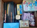 Partij van 16 dozen rommelmarkt spullen, Diversen, Ophalen, Gebruikt