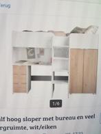 Halfhoogslaper 90x200, Huis en Inrichting, Slaapkamer | Stapelbedden en Hoogslapers, Gebruikt, Eenpersoons, Ophalen of Verzenden