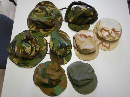 Diverse leger petjes en hoedjes leger pet, Verzamelen, Militaria | Algemeen, Landmacht, Kleding of Schoenen, Nederland, Ophalen of Verzenden