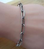 zilveren closed for ever armband [890], Verzenden, Zo goed als nieuw, Zilver, Zilver