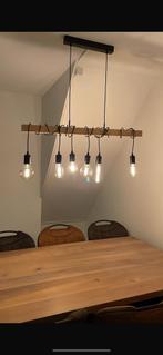 Hang lamp met dimbare lichtbronnen, Huis en Inrichting, Ophalen, 50 tot 75 cm, Zo goed als nieuw, Metaal